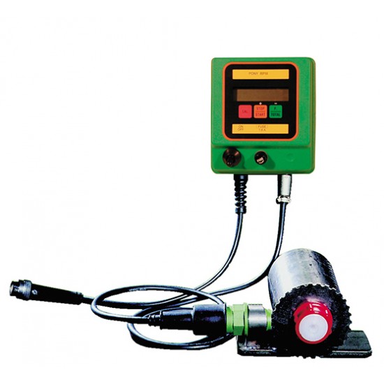 Digital liter meter with power supply