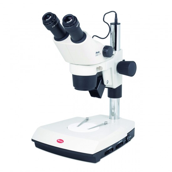 Stereo microscope with illumination