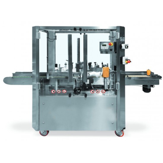 AUTOMATIC LINEAR LABELLER (cylindrical formats - 1000 to 3000 bottles/hour)