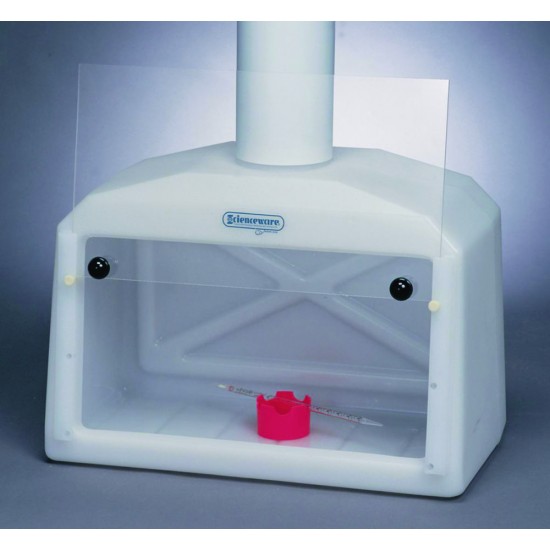 Bench-mounted suction hood