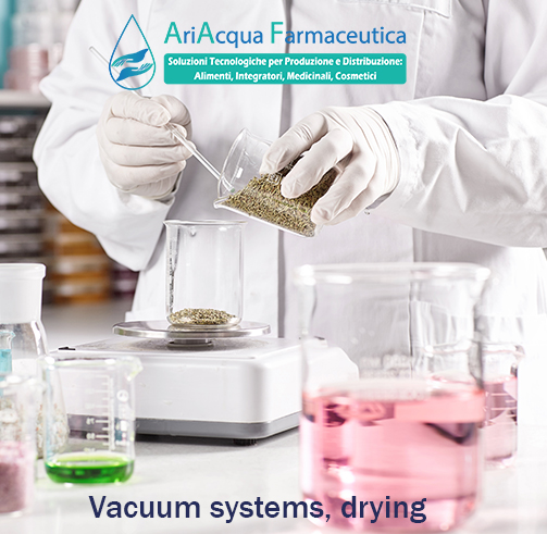 Vacuum systems, drying